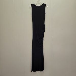 Fora Sleeveless Ruched Maxi Dress